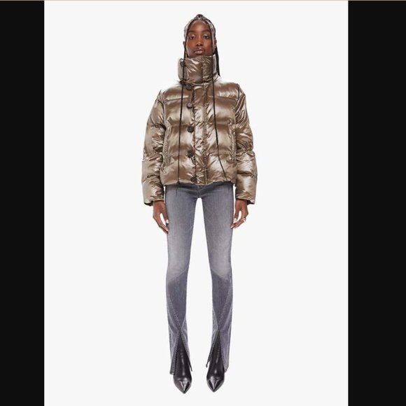 MOTHER The Buttoned Up Puffer Jacket (Luster) - Picture 4 of 11